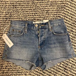 NWT Aritzia Denim Forum Jean Shorts